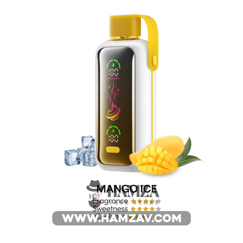 Vozol Disposable Star 20000 Puffs Mango Ice - فوزول ستار ديسبوزابل مانجو ساقع