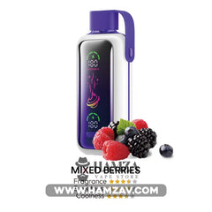 Vozol Disposable Star 20000 Puffs Mixed Berries Ice - فوزول ستار ديسبوزابل ميكس توت ساقع