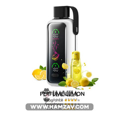 Vozol Disposable Star 20000 Puffs Perfume Lemon Ice - فوزول ستار ديسبوزابل ليمون ساقع