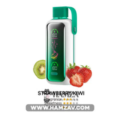 Vozol Disposable Star 20000 Puffs Strawberry Kiwi Ice - فوزول ستار ديسبوزابل فراولة كيوي ساقع