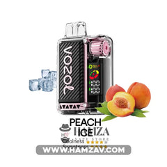 Vozol Disposable Vista 20000 Puffs Peach Ice - فوزول فيستا ديسبوزابل خوخ ساقع