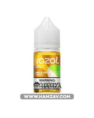 Vozol Saltnic Vanilla Cream Tobacco - فوزول سولت فانيليا كريم توباكو Premium Liquid