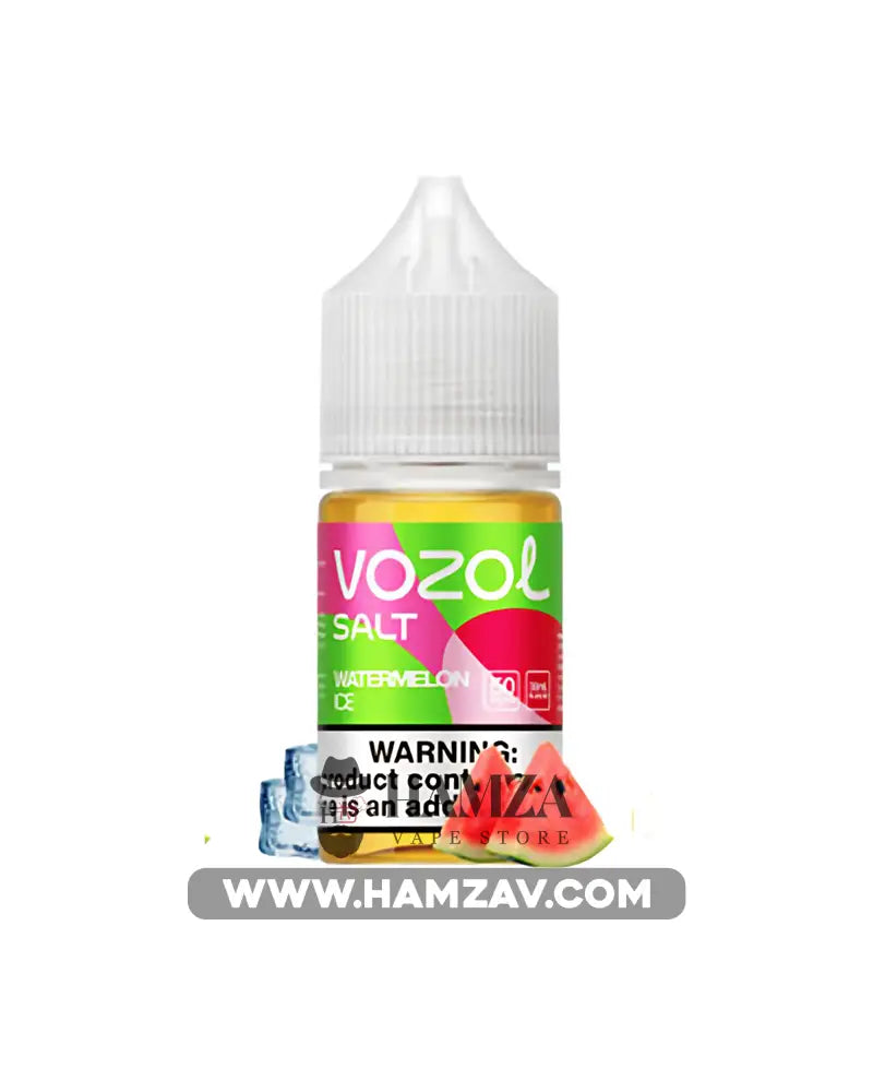 Vozol Saltnic Watermelon Ice - فوزول سولت بطيخ ساقع Premium Liquid