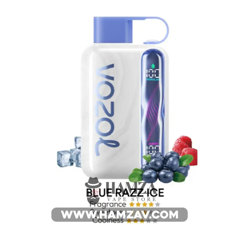 Vozol Star Disposable 40K Puff Blue Razz Ice - فوزول ستار ديسبوزابل 40 ألف بف بلو راز ايس 40000 / 5% SaltNic Disposable
