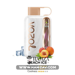 Vozol Star Disposable 40K Puff Peach Ice - فوزول ستار ديسبوزابل 40 ألف بف خوخ ايس 40000 / 5% SaltNic Disposable