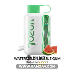 Vozol Star Disposable 40K Puff Watermelon Bubble Gum - فوزول ستار ديسبوزابل 40 ألف بف لبان بطيخ 40000 / 5% SaltNic