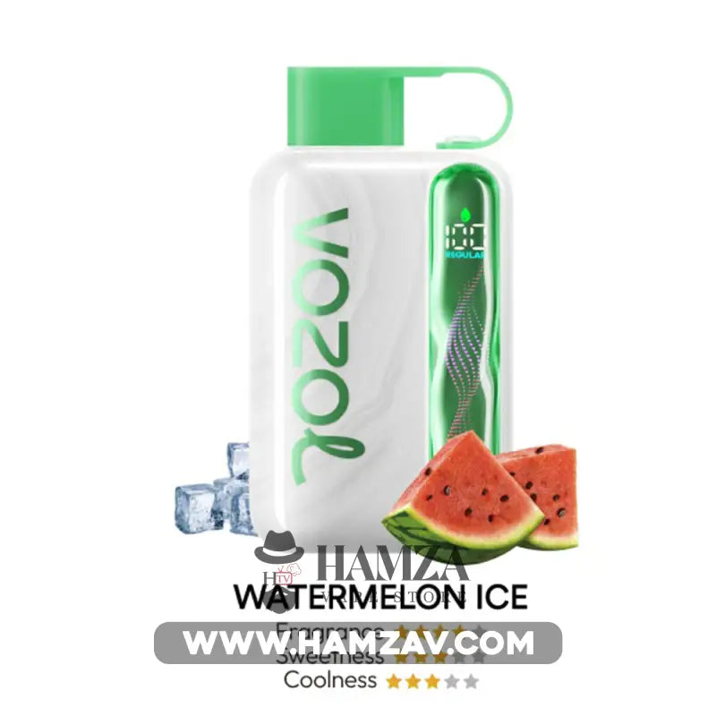 Vozol Star Disposable 40K Puff Watermelon ice - فوزول ستار ديسبوزابل 40 ألف بف بطيخ ايس 40000 / 5% SaltNic Disposable