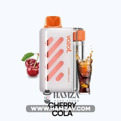 Vozol Vista Disposable 40K Puff Cherry Cola - فوزول فيستا ديسبوزابل 40 ألف بف شيرى كولا 40000 / 5% SaltNic Disposable