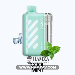 Vozol Vista Disposable 40K Puff Cool Mint - فوزول فيستا ديسبوزابل 40 ألف بف نعناع أيس 40000 / 5% SaltNic Disposable