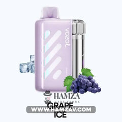 Vozol Vista Disposable 40K Puff Grape Ice - فوزول فيستا ديسبوزابل 40 ألف بف عنب أيس 40000 / 5% SaltNic Disposable