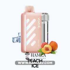 Vozol Vista Disposable 40K Puff Peach Ice - فوزول فيستا ديسبوزابل 40 ألف بف خوخ أيس 40000 / 5% SaltNic Disposable
