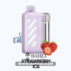 Vozol Vista Disposable 40K Puff Strawberry Ice - فوزول فيستا ديسبوزابل 40 ألف بف فراولة أيس 40000 / 5% SaltNic