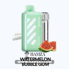 Vozol Vista Disposable 40K Puff WaterMelon Bubble Gum - فوزول فيستا ديسبوزابل 40 ألف بف لبان بطيخ 40000 / 5% SaltNic
