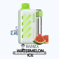 Vozol Vista Disposable 40K Puff Watermelon Ice - فوزول فيستا ديسبوزابل 40 ألف بف بطيخ أيس 40000 / 5% SaltNic Disposable