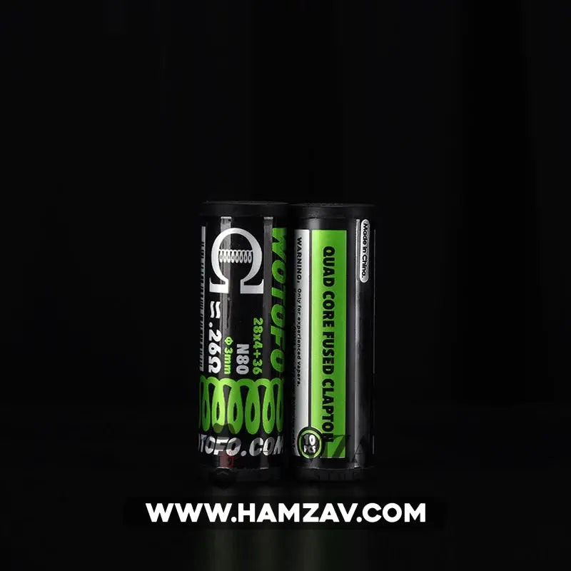 Wotofo Coils - Dl / Quad Core Fused Clapton 0.26