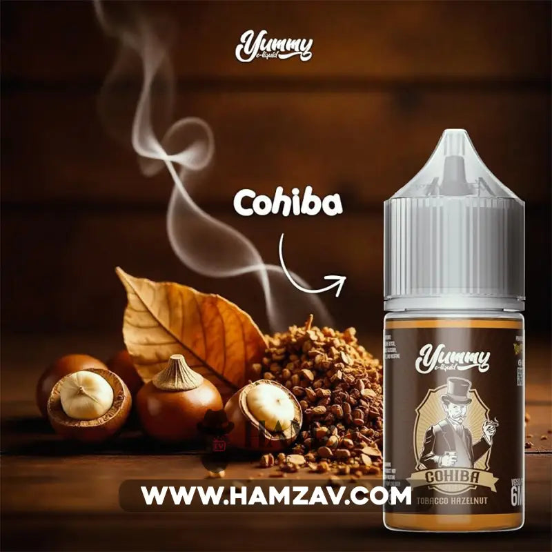 Yummy E Liquid Cohiba - يامي توباكو بندق Egyptian