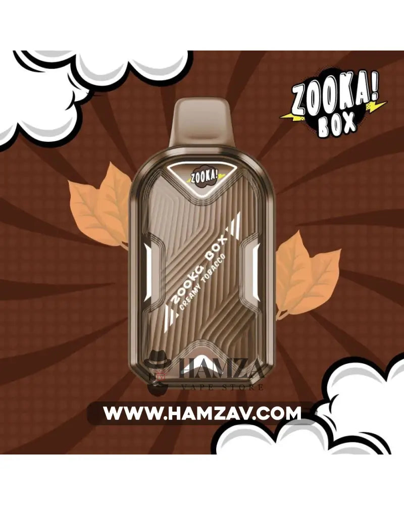 Zooka Box Disposable 7000 Puffs Creamy Tobacco -