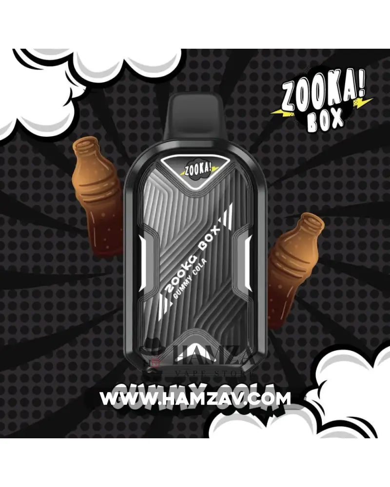 Zooka Box Disposable 7000 Puffs Gummy Cola -