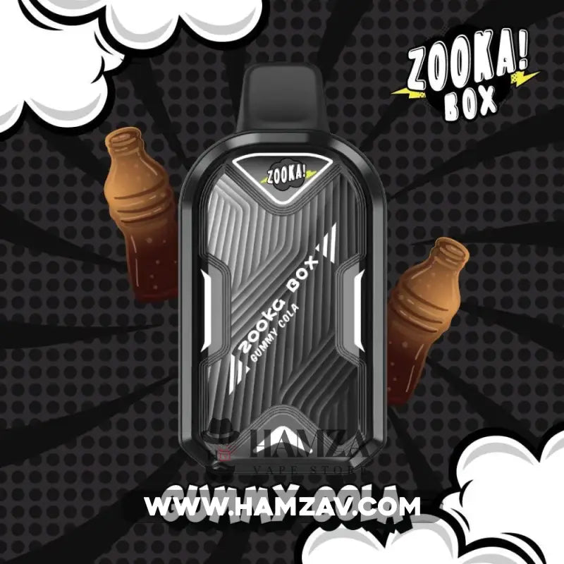 Zooka Box Disposable 7000 Puffs Gummy Cola -