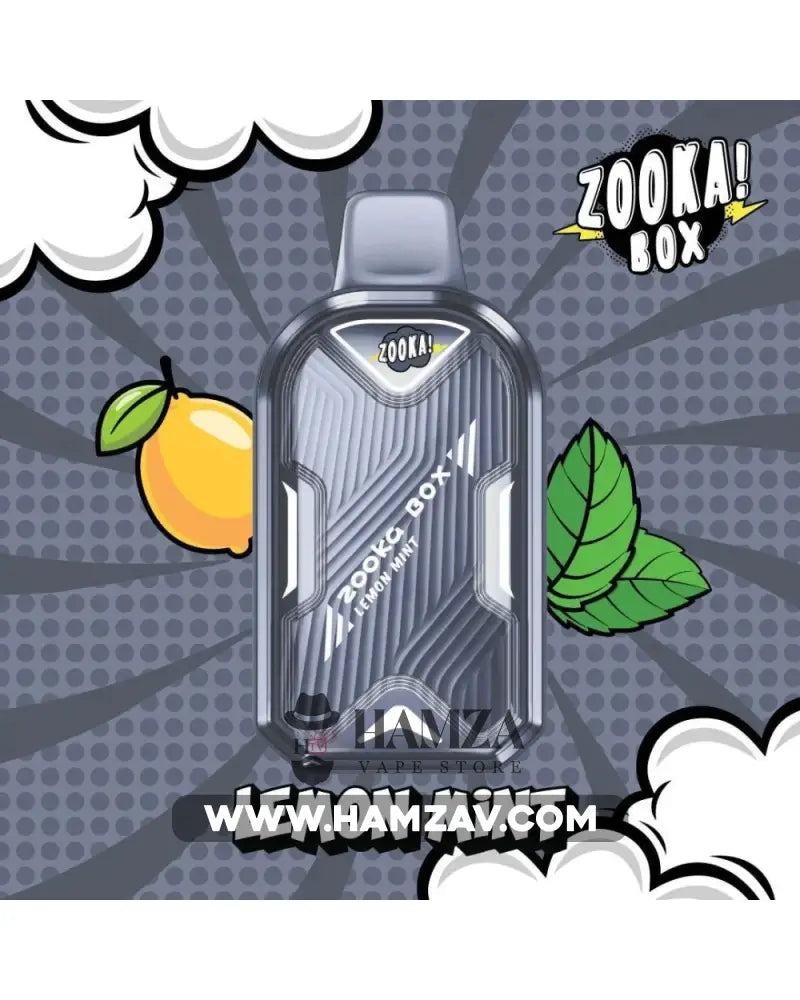 Zooka Box Disposable 7000 Puffs Lemon Mint -