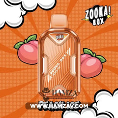 Zooka Box Disposable 7000 Puffs Peach Ice -