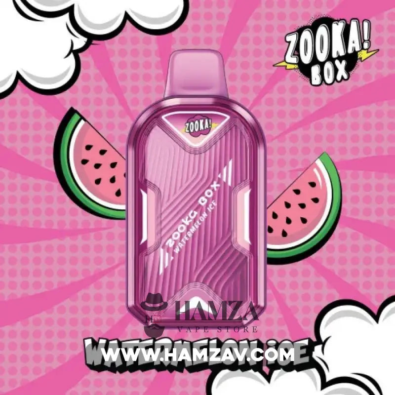 Zooka Box Disposable 7000 Puffs Watermelon Ice -