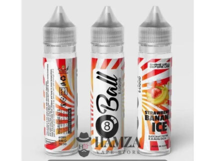 8 Ball Aloe Strawberry Banana Ice - Egyptian Liquid