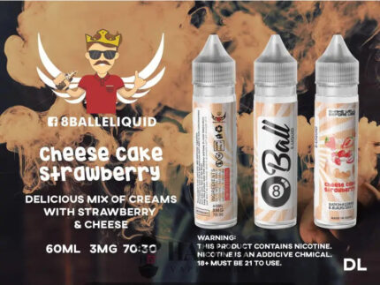 8 Ball Cheesecake Strawberry - Egyptian Liquid
