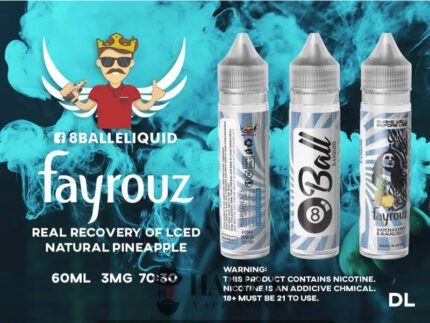 8 Ball Fayrouz Ice - Egyptian Liquid