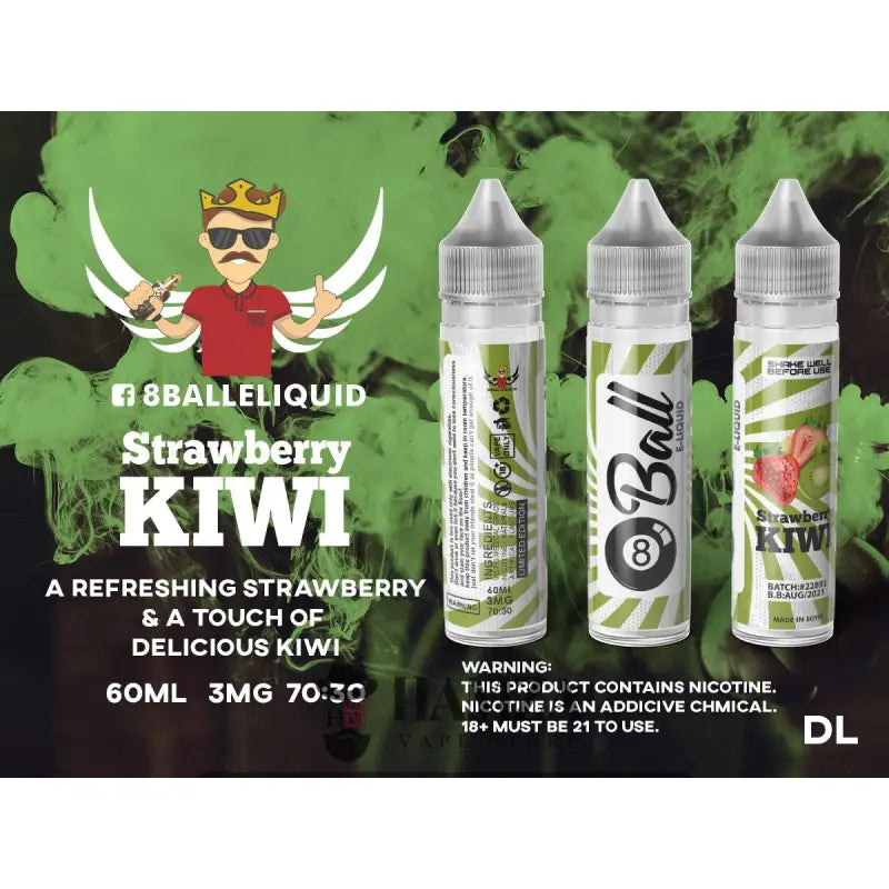 8-ball-strawberry-kiwi-ayt-bwl-frawlt-kywy-egyptian-liquid-342 8 Ball Strawberry Kiwi - Egyptian Liquid