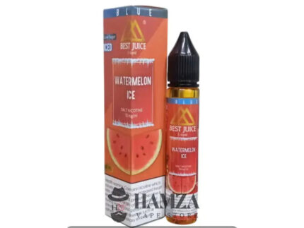 Best Juice Saltnic Iced Watermelon - بيست جوس سولت نيكوتين بطيخ ساقع Premium Liquid