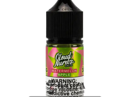 Cloud Nurdz Saltnic Watermelon Apple Iced - Premium Liquid