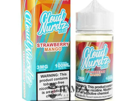 Cloud Nurdz Strawberry Mango Iced - Premium Liquid