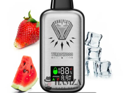 Coolplay Turbo Disposable 16000 Puffs Strawberry Watermelon - كول بلاي تيربو