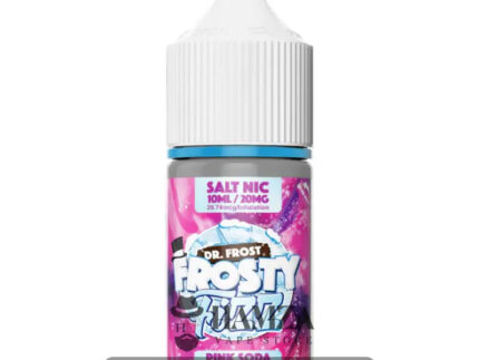 Dr Frost Frosty Fizz Saltnic Fizzy Pink Soda Ice - دكتور فروست سولت صودا عنب ساقع Premium Liquid