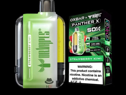 Dr vapes Oxbar 50k Puff Strawberry Kiwi - دكتور فيب أوكس بار 50 ألف بف فراولة كيوى 50000 / (20mg) SaltNic Disposable