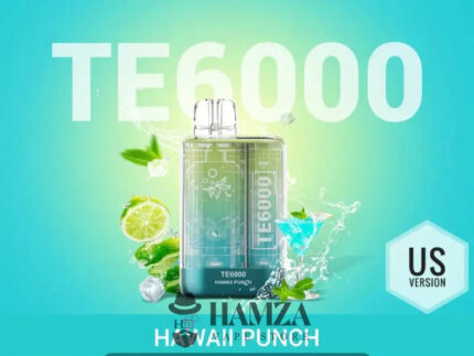 Elf Bar Disposable Te 6000 Puffs Hawaii Punch - ايلف بار تي ٦٠٠٠ ديسبوزابل فواكه استوائية