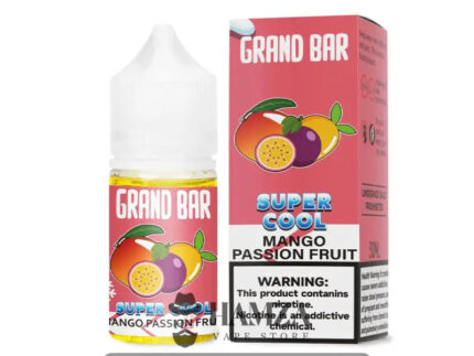 Grand Bar Premium Liquid SaltNic Mango Passion Fruit - جراند بار بريميم سولت مانجو باشون فروت Premium Liquid