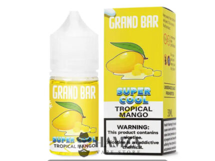 Grand Bar Premium Liquid SaltNic Tropical Mango - جراند بار بريميم سولت مانجو استوائية Premium Liquid