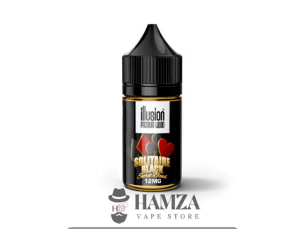 Illusion Solitaire Black Tobacco - ايلوجن سوليتير بلاك توباكو زبدة Egyptian Liquid