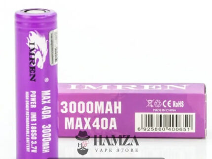 Imren Purple 18650 3000Mah Battery - Accessories