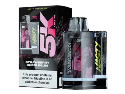Nasty 5K 5000 Puffs Strawberry Bubblegum - Disposable