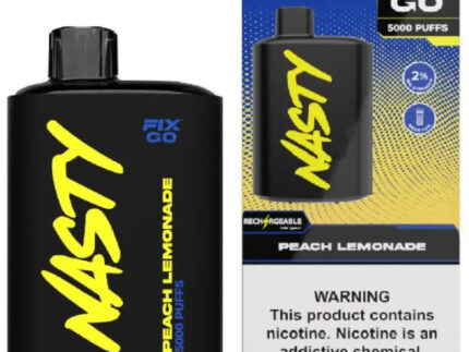 Nasty Fix Go 5000 Puffs Peach Lemonade - Disposable