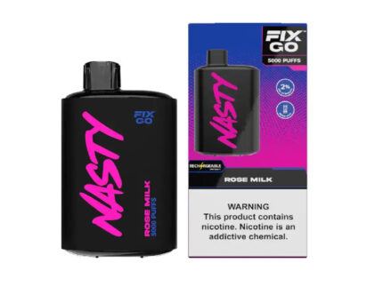 Nasty Fix Go 5000 Puffs Rose Milk - Disposable