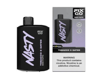 Nasty Fix Go 5000 Puffs Tobacco Dates - Disposable