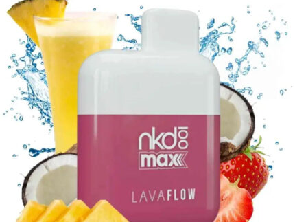Nkd 100 Max 4500 Puffs Lava Flow Ice - Disposable