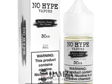 No Hype Saltnic Butter Pecan Ice Cream - ساد بوي سولت بيكان ايس كريم Premium Liquid