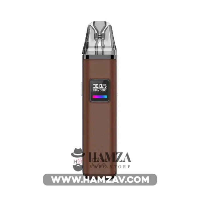 Oxva Xlim Pro Pod - اوكسفا اكسليم برو بود Brown Leather Mtl Pods