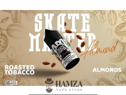 Ramp Saltnic Skate Master Almond Tobacco - رامب سولت سكيت ماستر توباكو لوز محمص Egyptian Liquid