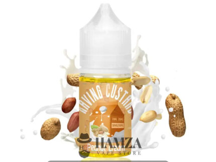 Raving Custard Saltnic Peanut Cream - ريفنج كاسترد سولت كريمة فول سوداني Premium Liquid